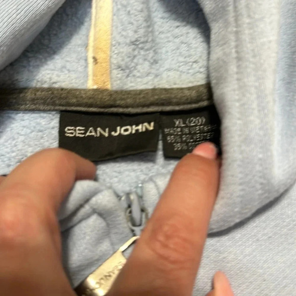 Sean John full zip hoodie jacket size XL - Picture 4 of 7